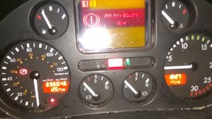 Запуск двигателя DAF XF95