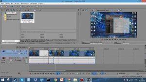 Как сделать размытие части видео Sony Vegas?