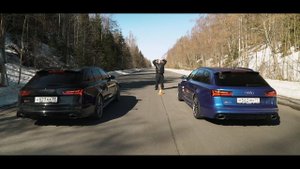 1000+ л.с. Audi RS6 в деле