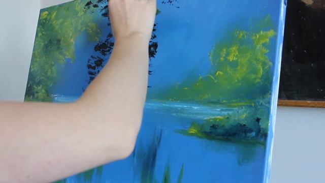 Ukraine. Oil painting lessons for adults. смотреть онлайн