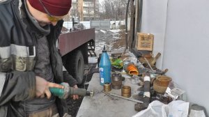 Ремонт поддерживающих катков мини экскаватора. Komatsu pc50uu2