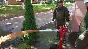 ПРОВЕРКА ПОЖАРНЫХ ГИДРАНТОВ НА ВОДООТДАЧУ