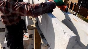Фронтоны из газоблока