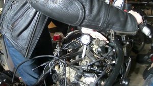 Замер компрессии Suzuki бандит 400