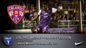 USL PRO Playoffs -- Kevin Molino, Orlando City SC