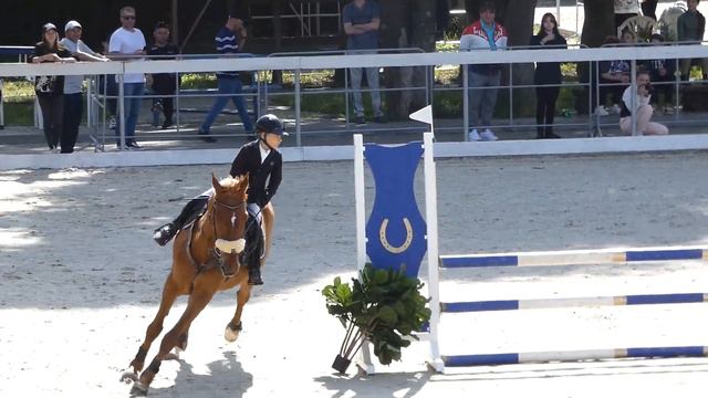 Детский конкур H-90см. Камордин Сергей. смотреть онлайн