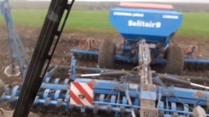 FENDT 936 VARIO, сею ячмень сеялкой LEMKEN, немного об органах управления