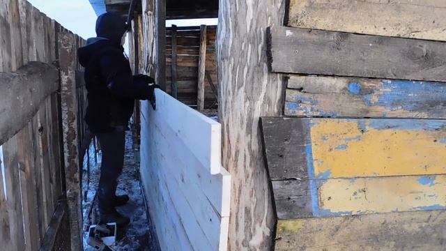 Сарай для коз! Когда уже все?Что еще не доделано?