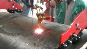 HK-600D - Машина для вырезки отверстий в трубах