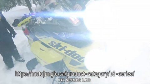 BPS LIGHTING B2 Stinger Series H13 Install | Skidoo Rev Gen4 600R, 850, 900