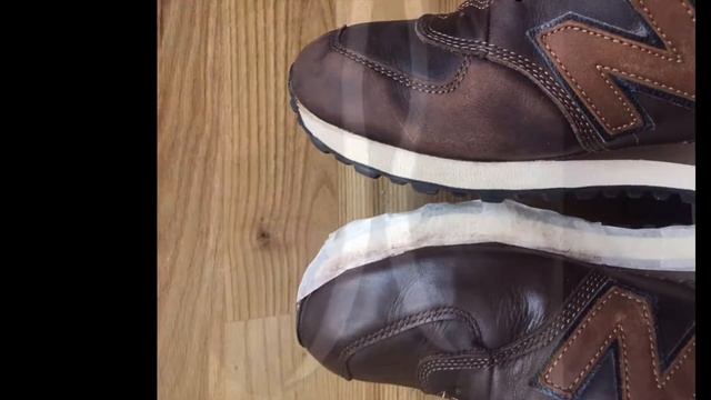 Чистка и Реставрация кроссовок New Balance