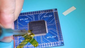 Как восстановить выводы микросхемы TQFP. (Часть 2) Как я учился паять SMD компоненты.
