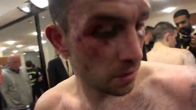 PAUL SMITH & TONY DODSON MAKE PEACE IN POST FIGHT INTERVIEW @ BOLTON ARENA / SMITH v DODSON 2 смотреть онлайн