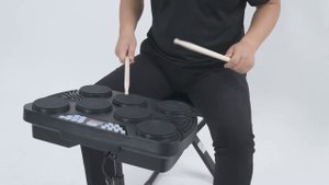 Velocity-sensitive drum kit,Konix ED01