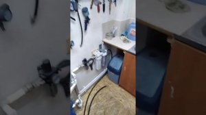 пневмолиния в гараже для покраски