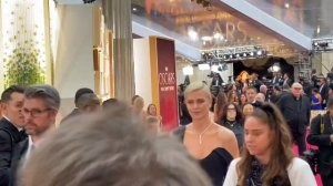 Charlize Theron Wears All Black at the 2020 Oscars