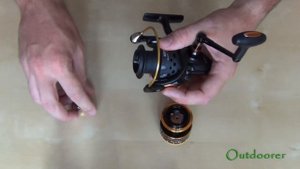 Катушка Lagoon Odyssey. Намотка лески на шпулю.