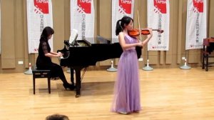 20170429 Kelly Huang Rode Violin Concerto No. 8 亞太盃菁英表演