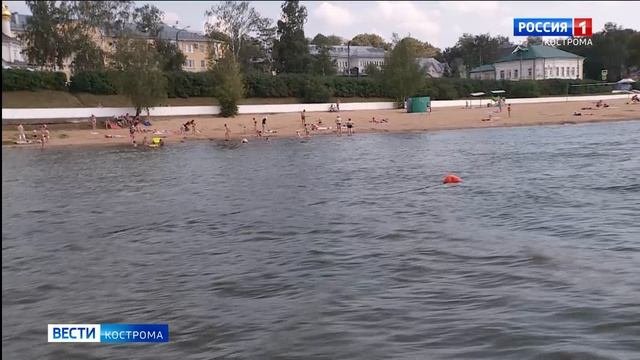 Разгоряченным отдыхающим на костромских пляжах требуется ежедневный контроль