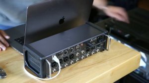 Behringer XR12 X Air Digital Audio Mixer Setup with ATEM Studio HD