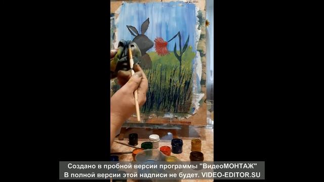 Правополушарное рисование. "Зайка" смотреть онлайн