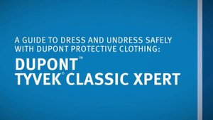 Порядок одевания и снятия комбинезон Тайвек Эксперт