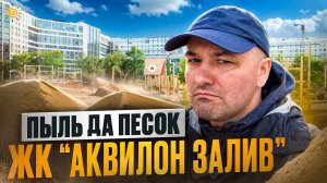 Сдали ЖК Аквилон Залив Пыль да песок квартиры на намыве Васильевского