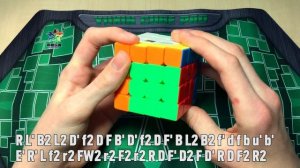 УЗОРЫ НА КУБИКЕ РУБИКА 4x4