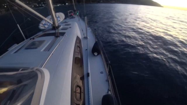 Путешествие по Греческим островам на Яхте. Первый опыт ловли "Голубого Тунца" смотреть онлайн