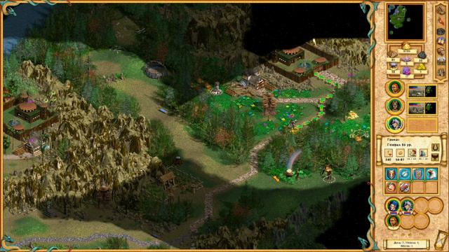 Герои 4.Кампания за природу.Миссия 5.Часть 1. Heroes of Might and Magic. смотреть онлайн