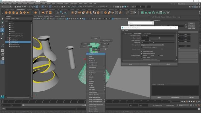 How to Shatter Objects in Maya