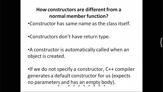 Java class destructor смотреть онлайн