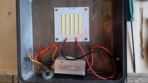 Cветодиодный прожектор, устройство, ремонт.