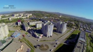 Город России Большой Камень с высоты