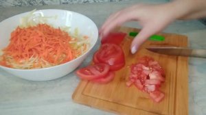 Самый простой салат с Капустой??