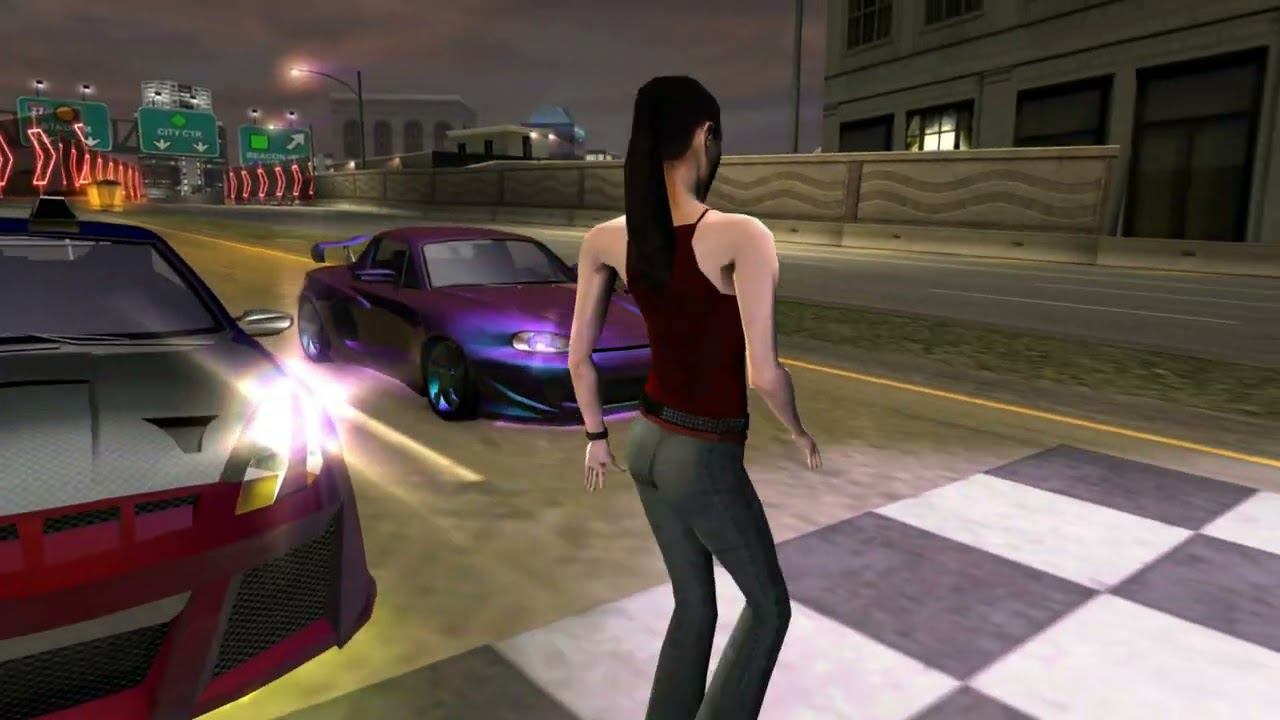Mazda MX 5 stock vs. stage 1,2,3+ nitro Need for Speed Underground 2