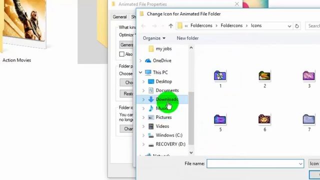 How To Change Folder Icon Without Any Software In PC смотреть онлайн
