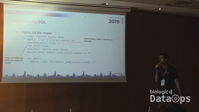 DataOps Barcelona : Automating MySQL upgrades (and more!) with Ansible смотреть онлайн