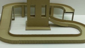 Как сделать Трек для машинок своими руками из картона