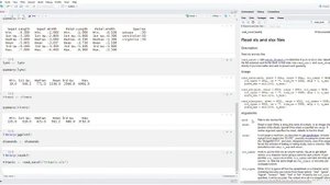 Загрузка данных различных форматов в Rstudio