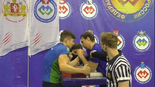 Чемпионат УрФО по армрестлингу 2020. Весовая категория 75 кг. Левая рука смотреть онлайн