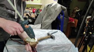 Делаем рога на стену своими руками Мастер-класс КАК ЗАКРЕПИТЬ РОГА НА МЕДАЛЬЁН