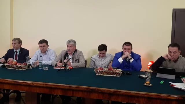 Экстренное Выступление Грудинина