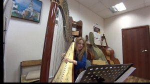 Арфа - Celine Dion - My heart will go on - Titanic - James Horner - Harp Cover (кавер)
