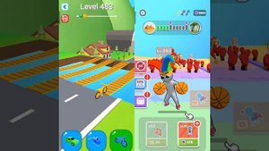 Shape Shifting VS Level Up Runner - All Android Gameplay