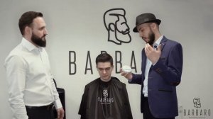 КАК УЛОЖИТЬ ВОЛОСЫ ПОМАДОЙ BARBARO?