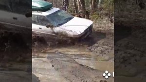 Toyota Sprinter Carib 4WD на off-road!!