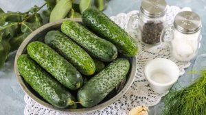 Огурцы маринованные с лимонной кислотой
