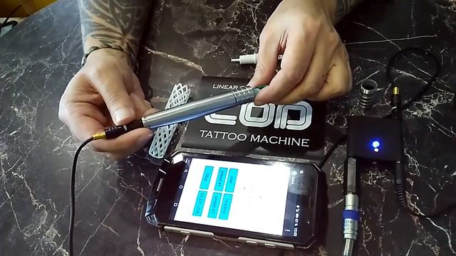 Краткий обзор #lodtattoomachine, модель #indie смотреть онлайн