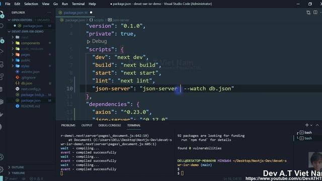 NextJs Data Fetching using SWR React Hooks and getStaticProps-ISR #1 Fetching Data Without SWR смотреть онлайн